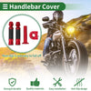 Motorcycle Hand Grips Cover Handlebar Cover Side Wine Glass Pattern