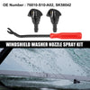 Honda CR-V 3 x Front Windshield Washer Nozzles (1999-2004)