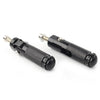 Universal Motorcycle Bike Rear Set Pedals Racing Black Folding Foot Pegs