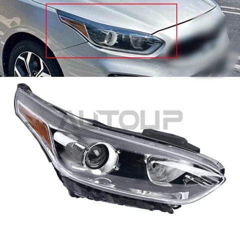 Kia Forte Headlight Assembly Halogen Right (2019–2021)