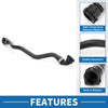 BMW X6 XDrive50i (2008 - 2019) Rubber Black Radiator Hose