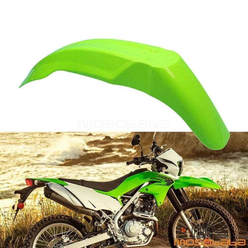 Kawasaki KLX110 KLX125 KLX140L KLX250 KLX250R KX Front Fender Mudguard Cover (2002-2023)