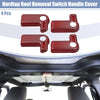 Jeep Wrangler 4 x Car Hardtop Roof Removal Switch Handle Covers (07-17)