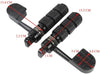 Harley Sportster XL 883 1200 Softail FXR Foot Pegs Footrest Heel Rests