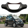 Smart Cars Steering Covers Aggressive Styling with Carbon Fiber Look