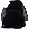 Audi A3 3-Door Hatchback (2013-2020) with Carbon Black Floor Mats