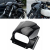 Harley Softail Fat Bob Black Front Headlight Fairing Cover (2018-2022)