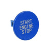 BMW Blue ABS Push Start Stop Button Cover Trim Sticker
