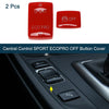 BMW 1 Series 2 Series 3 Series 5 Series Red Button Cover