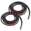 Mitsubishi SN 69'' Wheel Eyebrow Fender Flares Edge Trim Rubber Seal