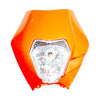 PIT PRO Dirt Motorcycle Orange KTM Style Headlight