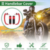 Motorcycle Hand Grips End Bar Covers Red