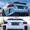 BMW G87 M2 2023+ Real Carbon Fiber Refit Rear Trunk Spoiler Wing