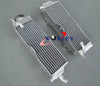 Honda CR500 CR500R Aluminum Radiator & Blue Hose (1989)