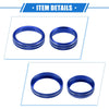 Ford F150 5 x AC Volume Tune Tailer Switch Knob Cover Rings (2016-2019)
