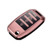 Kia Optima, Soul (2013-2018, 2015-2018) Pink TPU Key Fob Cover Case