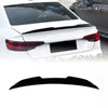 Audi A4 S4 B9 Gloss Black Rear Boot Spoiler Lip (2017-2024)