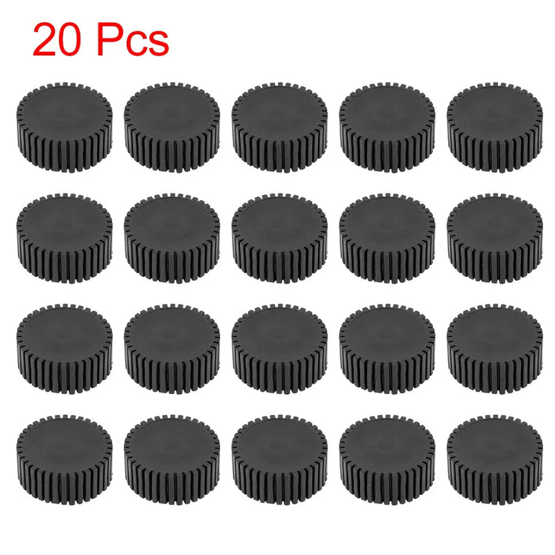 Motorcycle Oil Tank Cover Seal Buffer Cushion Universal Circular / 20pcs