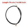 Speedometer Cable Wire Fits Honda Civic STD DX LX EX SI EC ED Sedan 1988-91 D09