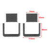 Toyota Tundra 4Pcs Carbon Fiber Rear Seat Adjustment Panel Cover (14-21)