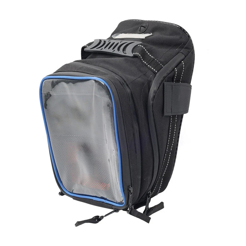 Honda & Harley Universal Motorcycle Tank Bag with Strap Storage