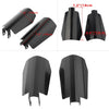 Harley Dyna, Sportster 12cm Memphis Shade Coffin Cut Hand Guards (2006-2023)