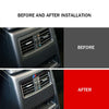 BMW 3 Series E90 Real Carbon Fiber Rear Air Vent Outlet Cover Trim (2007-2013)
