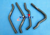 Kawasaki KX125 KX 125 Aluminum Radiator + Green Hose (1990-1991)