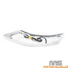 Harley Custom Bobber 4x7 Curved License Plate Frame w/ LED Light