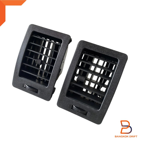 Toyota Hilux Ute Vigo Black 4 x Air Vent Grilles (2005-2014)