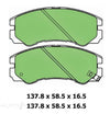 Holden Rodeo TF Front Brake Caliper Seals