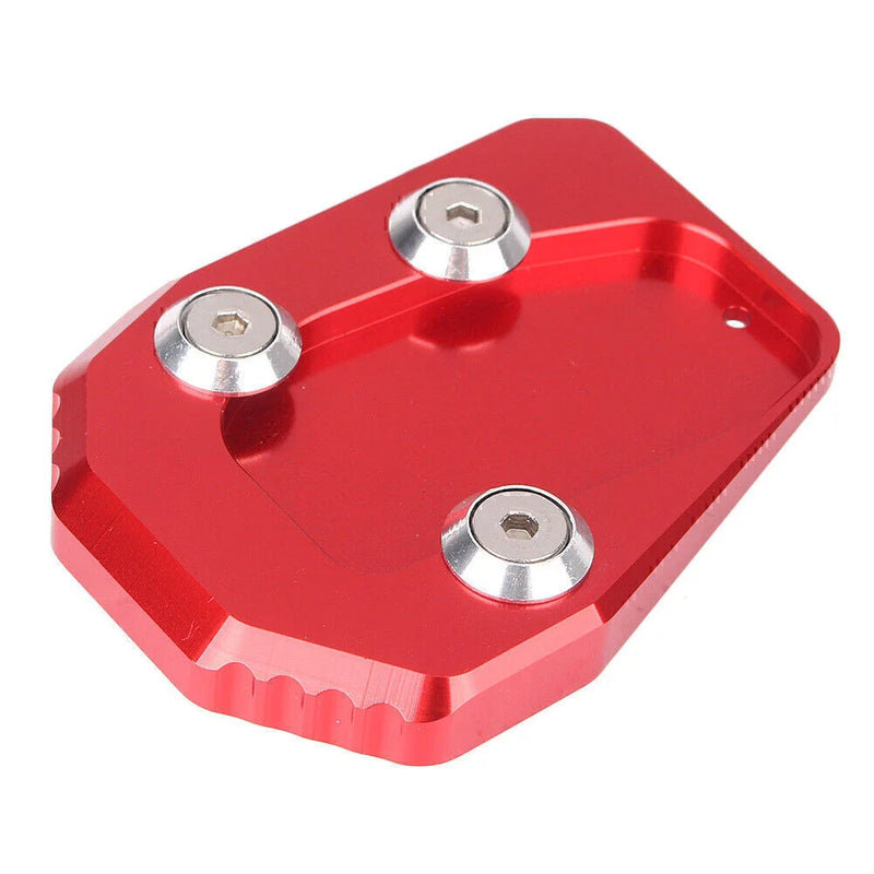 Yamaha MT09 (2013-2016) Red Kickstand Side Stand Extension Pad