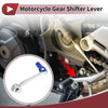 Honda CRF110F (2013-2018) Silver Blue Folding Shifter Lever