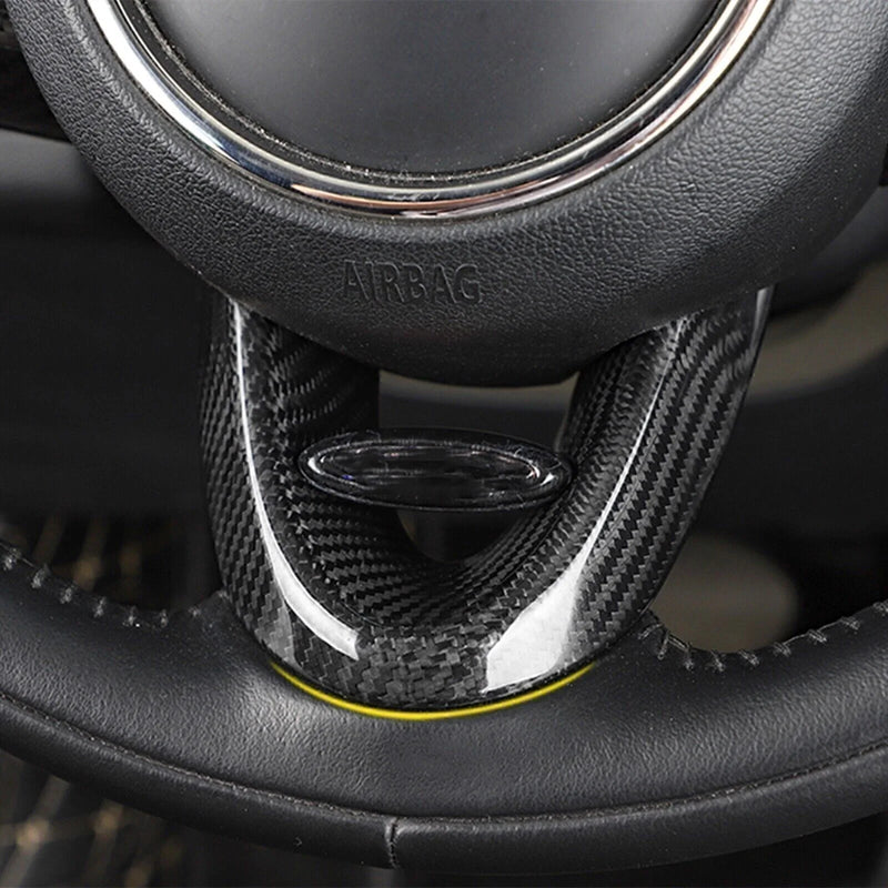 Mini Cooper JCW F54 F55 F56 Carbon Fiber Steering Wheel Cover (2014-)