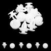 BMW 10 Pcs 9mm Plastic Rivets Clips Bumper Fasteners