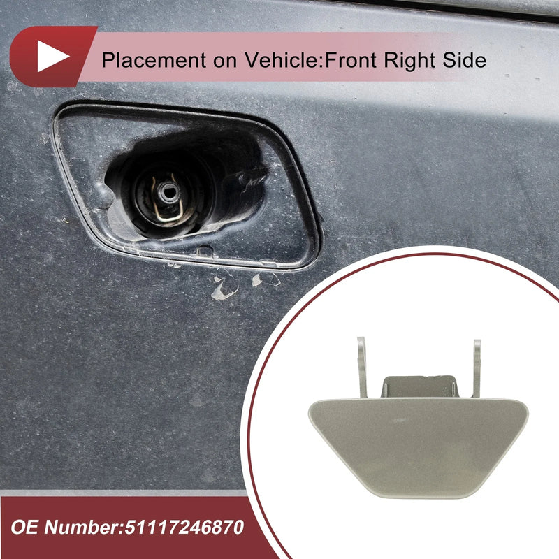 BMW 528i Bumper Trim Nozzle Cover Bronze (2012-2013)