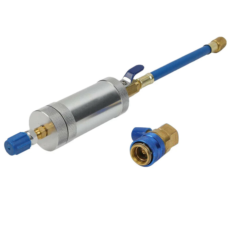 Car A/C Refrigerant Oil & Dye Injector Tool 1/4" SAE (R12)