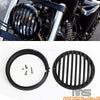 Harley Sportster XL1200 5 3/4" Black Motorcycle Headlight Cover (2004-2014)