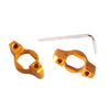 Suzuki Honda CBR600 14x18mm Gold Front Fork Preload Adjusters (2001-2007)