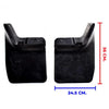 Rear Mud Flaps Rubber Splash Guard Fits Nissan Navara Frontier D22 2WD 1999-04