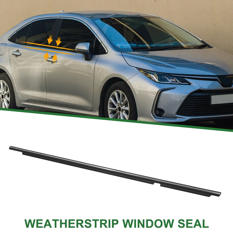 Toyota Corolla 1pc Rear Right Weatherstrip Window Seal (2009–2013)