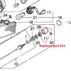 Honda GL1500 Goldwing Headlight Adjustment Knobs (1988-2000)
