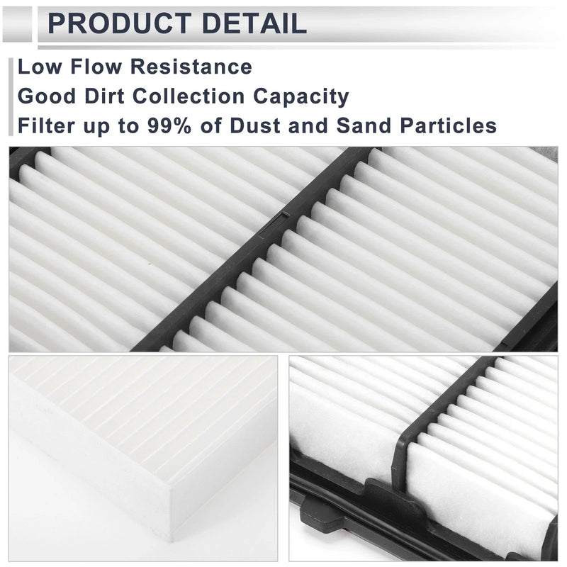 Honda Insight 1.3L Engine Cabin Air Filter Combo (2010-2014)
