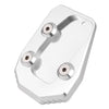 Yamaha MT09 (2013-2016) Silver Kickstand Side Stand Extension Pad