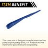 Jeep Wrangler JL JLU (2018-2024) Blue Rear Window Wiper Arm Blades Covers