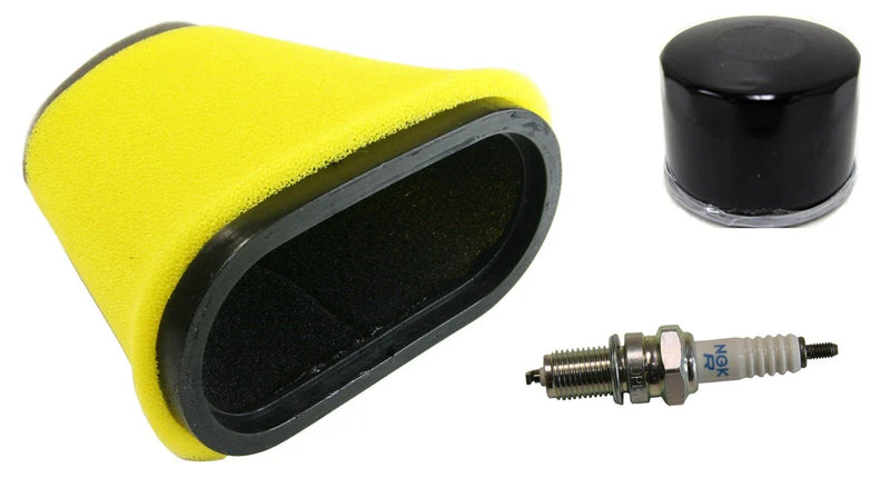 Yamaha Raptor 660 YFM660R 3x Air Filter,Oil Filter & Spark Plug (2001–2005)