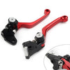 Kawasaki KLX250 D-Tracker Pivot Dirt Clutch Brake Levers (1993-1997)