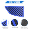 Toyota Corolla Aluminum Alloy Blue Foot Rest Pedal Cover (2019-2020)