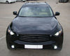 Infiniti FX35 FX37 FX50 Carbon Fiber Headlight Eyebrow Trim (2009-2013)