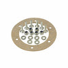 Universal Pop-Up Gas Cap Flush Mount Billet Fuel Filler Neck
